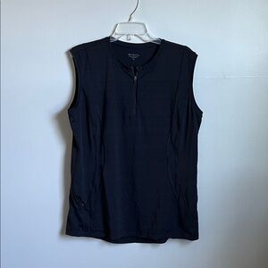 Athleta Black Sleeveless Top